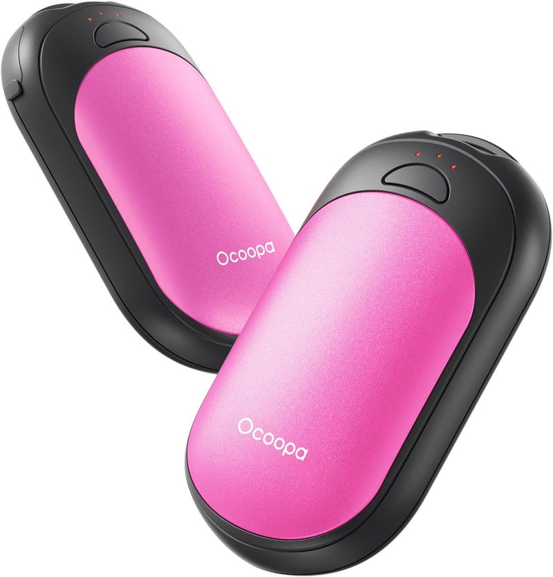 OCOOPA Magnetic Hand Warmers Rechargeable 2 Pack, Electric Handwarmers, Smart Heating UL Certified, 3-Settings,Portable Heater, Ultra Slim Pocket, Hunting Essentials, Gifts for Christmas Men, UT3 Lite - Image 1